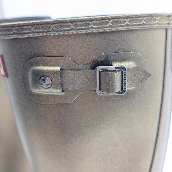 Hunter Kids Gold Boots - Picture 7 of 9